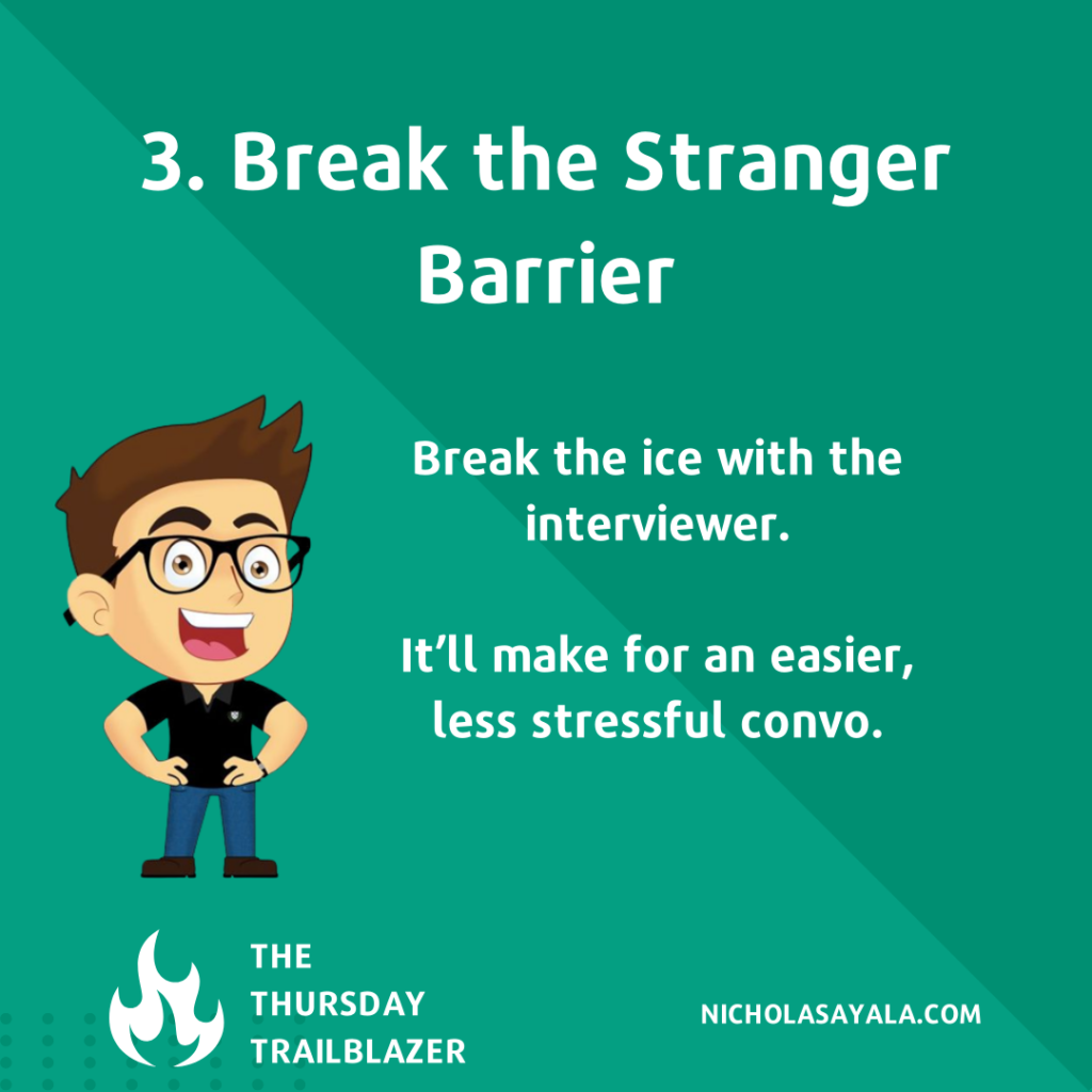 3. Break the Stranger Barrier